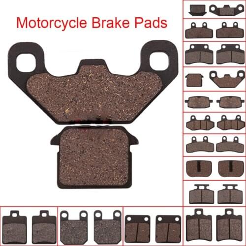 Motorcycle Front Rear Brake Pads Discs Brake Pad Universal For Yamaha Honda SUZUKI Kawasaki 48cc-150cc ATV Quad Pit Dirt Bike