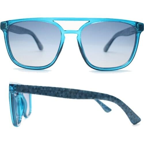 Double Bridge Fashion Sport Style Polarized Lens Modern Men Newest 2021 Custom UV400 Sunglasses