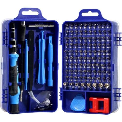 25/115 In 1 Screwdriver Set Magnetic Screwdriver Bits Repair Phone PC Tool Kit Precision Torx Hex Screw Driver Hand Tools