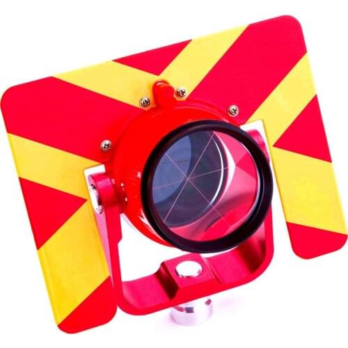 Prism measurement by total station prisms reflecting prisms