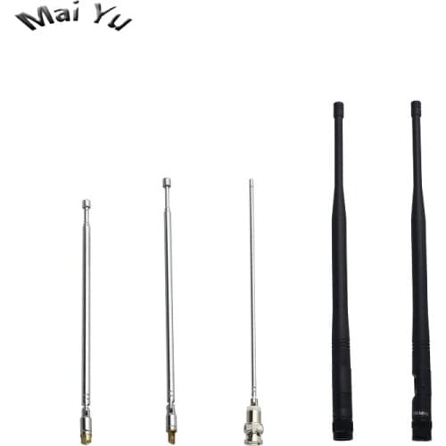 Professional Wireless Microphone System Antennas Receiver Transmitter Mast 5 Style Adjustable Aerial for Wireless System