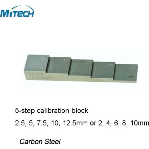 Ultrasonic Thickness Gauge 5-Step Calibration Blocks 5-Step