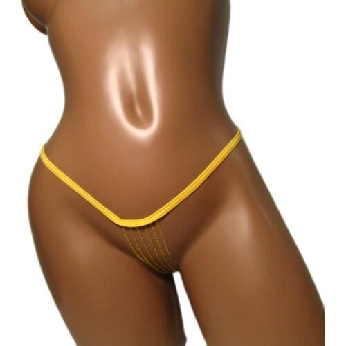 Candy Cherries Women Briefs Gloden Silver Chain Rope Tangas Bragas Sexy Tassel Valentinas Micro Underwear Con Relleno