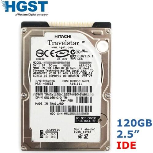HGST Brand 120GB 2.5" IDE PATA 5400rpm HDD Internal Hard Drives disk for Laptop Notebook disco duro interno 9.5mm