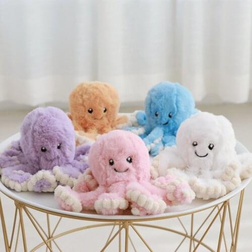 18cm Creative Cute Octopus Plush Toys Octopus Whale Dolls Stuffed Toys Plush Small Pendant Sea Animal Toys Children Baby Gifts