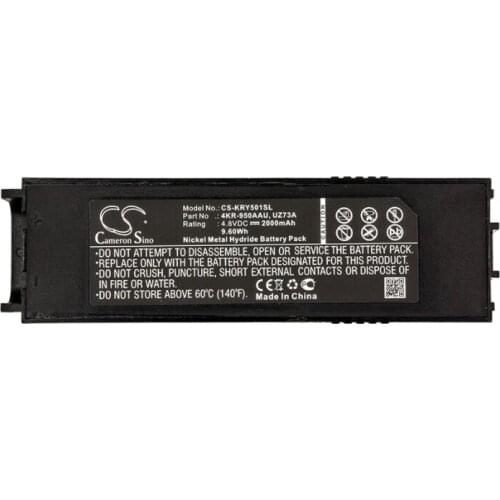 Cameron Sino 2000mAh battery for KINRYO KC301A KC302A KC501A KC501B KC502A 4KR-950AAU UZ73A UZ-73A Equipment, Survey Battery