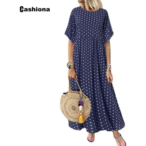 Cashiona Summer Polka Dot Dresses