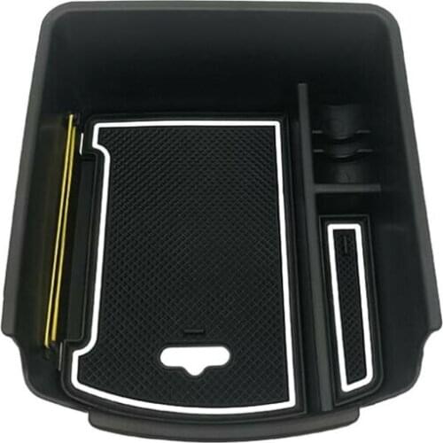 FOR Kia Celtos 2020 Storage Box Organizer Replaces Accessories Black Car