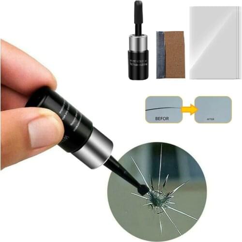 DIY Car Windshield Repair Tool Upgrade Automotive Glass Nano Repair Fluid Windscreen Scratch Crack Restore Auto Window Repair