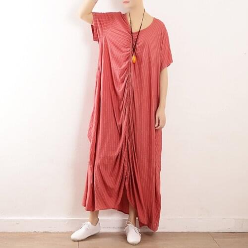 Johnature Casual Summer Dresses