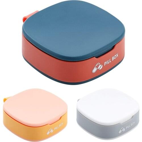 Pill Medicine Box Weekly Tablet Holder Storage Colourful 4 Day Tablet Pill Box Medicine Organiser Dispenser Daily Storage Case