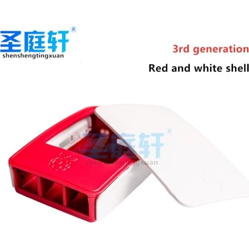 Raspberry Pi 3 Case Official ABS Case Raspberry Pi 2 Case 4 Color is Raspberry Pi 2 / 3B / 3B