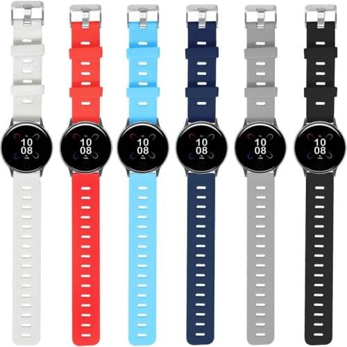 Silicone Bracelet for Umidigi Uwatch 3S/2S/2 Smart Watch Band Accessories Replacement Strap for Umidigi Urun S Correa Wristband