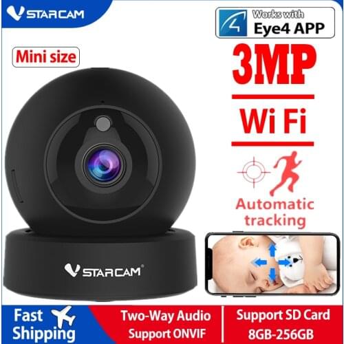Vstarcam Smart Camera 1296P HD 360 Angle WIFI Night Webcam Video IP Camera Indoor Cameras Mini Baby Security Monitoring Eye4 app
