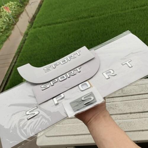 4pcs Car Rear Trunk Fender Sport Super S Emblem Badge Stickers For LX570