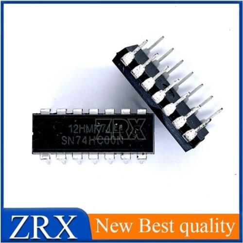 5Pcs/Lot SN74HC00N in-line DIP14 Quad input NAND gate chip 74HC00