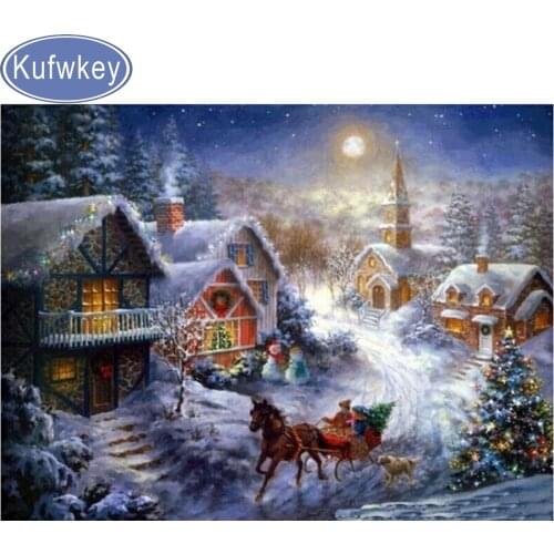 5d diydiamond painting Christmas,diamond Embroidery snow house,diamond painting dog,diamond mosaic,diamond painting cross stitch