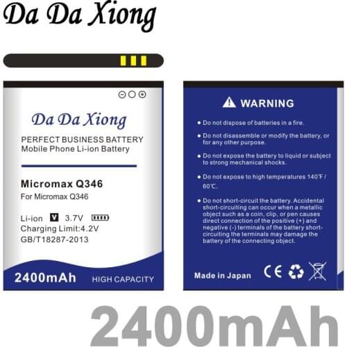 Da Da Xiong 2400mAh Micromax Q346 Battery for Micromax Q346 Phone battery