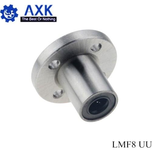Free Shipping 2pcs/lot LMF8UU 8mm flange linear ball bearing for 8mm linear shaft CNC