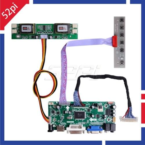 52Pi HDMI VGA DVI Arcade Audio Input LCD M170E Controller Driver Board For Arcade1Up Street Fighter Machine