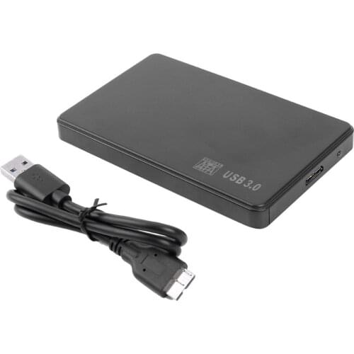 2.5inch HDD Enclosure USB3.0 SATA Hard Drive Case Portable SSD Disk Support Windows 98/SE/ME/2000/XP/Vista/ 7/8/10 Mac OS