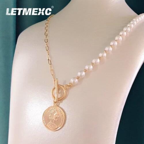 Letmexc Pearl Necklaces For Women
