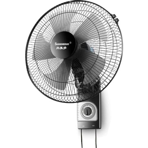 Fan Wall Mounted Electric Fan Remote Control 16 Inch Household Desktop Wall Industrial Shaking Head Hanging Large Fan Restaurant