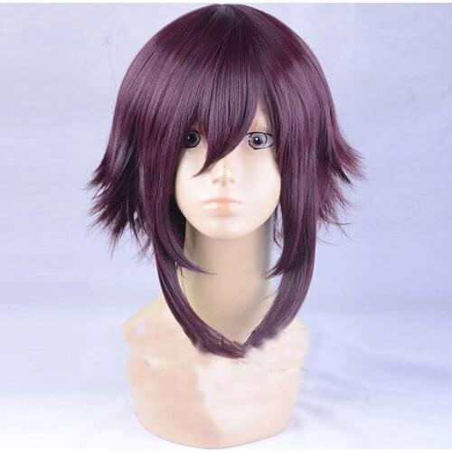 KonoSuba Gods Blessing on this Wonderful World Megumin Cosplay Wig Halloween Role Play Costume Party Wigs + Wig Cap