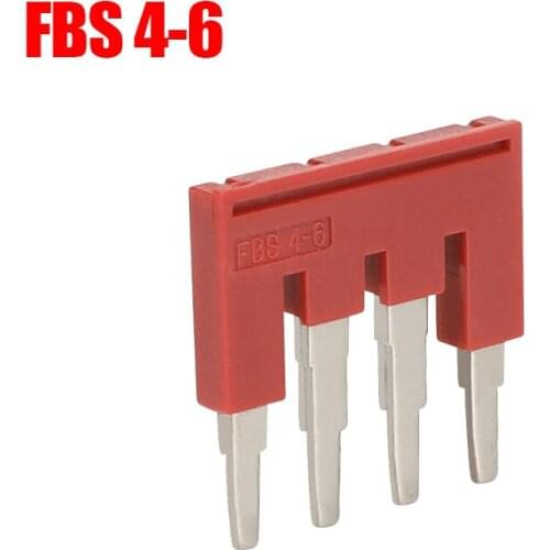 Jumper 20Pcs FBS 4-6 PLUG IN bridge for ST DIN Rail Terminal Blocks L23.3/H22.8/W3.1 mm Terminal Blocks