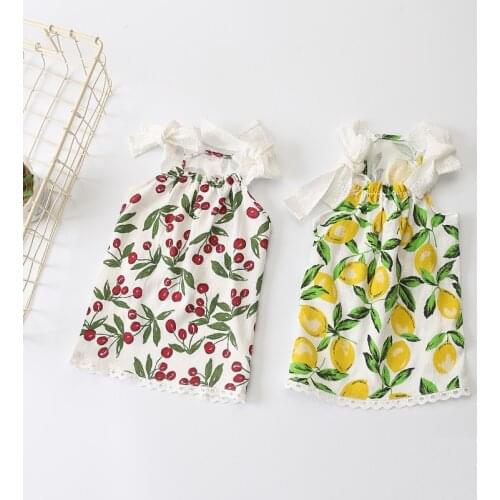 Sling Dog Dress Print Dog Clothes For Small Medium Dogs Dresses Princess Pet Clothes Puppy Cat Dress Summer Pet Dogs Skirt York