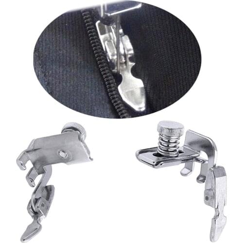 Household Sewing Machine Parts Presser Foot #706L (161127) / Adjustable Zipper Cording Foot Low Shank