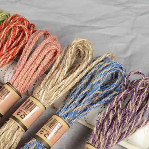 100meters 4mm Wide Natural Jute Twine Rope for Arts Crafts DIY Decoration Tags Present Wrapping Gift Packaging and Gardening