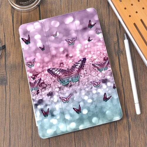 Leaf Butterfly For Air 4 Silicone Case iPad Pro 2020 10.5 With Pencil Holder 10.2 inch 8th Generation 7th 12.9 Pro 2018 Mini 4 5