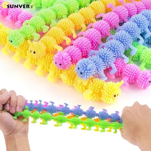 Full Fidget Toys Stretchy Strings Worm monkey noodles Therapy Set Squishy squishies jumbo Anti-Stress squeeze toy for Autism