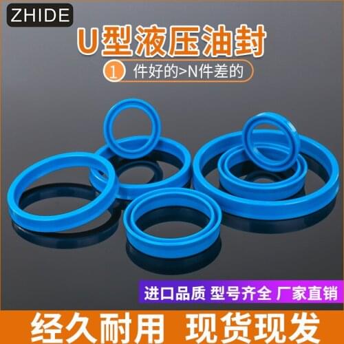 Sealing ring 6 * 12 * 15 * 8 * 16 * 20 * 10 * 18 * 11.2 * 19.2 * 22 * 25 * 28 of oil seal 23 of UN hydraulic cylinder