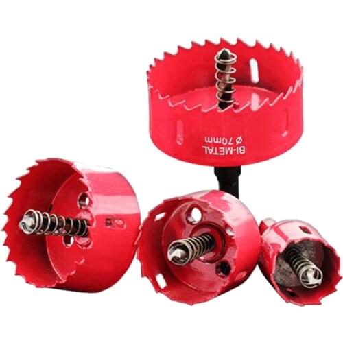 1PC 20-125MM M42 Bi-Metal Holesaw Cutter Hole Saw Wood Drill Tooth Kit Core Drill Bit 90MM 100MM 110MM