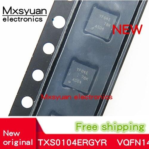 20pcs~100pcs/LOT TXS0104ERGYR TXS0104ERGY TXS0104 VQFN14 New original