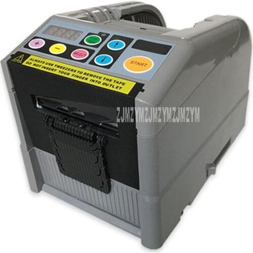 6-60mm Width Automatic Electric Adhesive Tape Dispenser Cutter Cutting Machine Vinyl Transparent Tape Slitting Machine ZCUT-9G