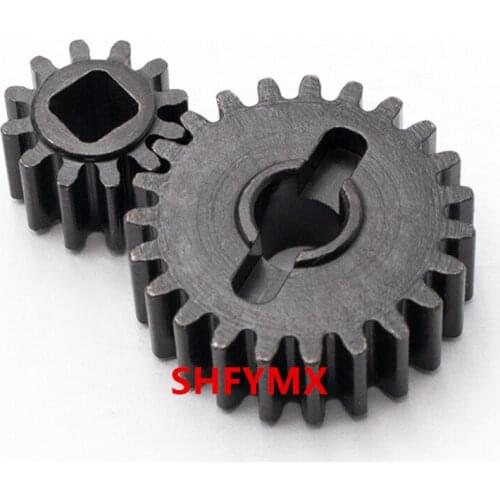 Rc Car Axle Steel Gears Set 32P 23T/12T For 1/10 Rc Car Axial Capra UTB Remote Control Car Rc Crawler Accessories Upgrade Parts