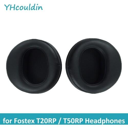 YHcouldin Black Ear Pads Suitable for Fostex T20RP and T50RP Headphones Over Ear Headset Ear Cushions Replacement Earpads Cover