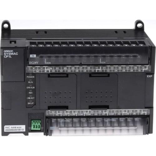 CP1L-EM40DR-D CP1L-EM PLC CPU - 24 Inputs, 16 Outputs, Ethernet Networking, Computer Interface