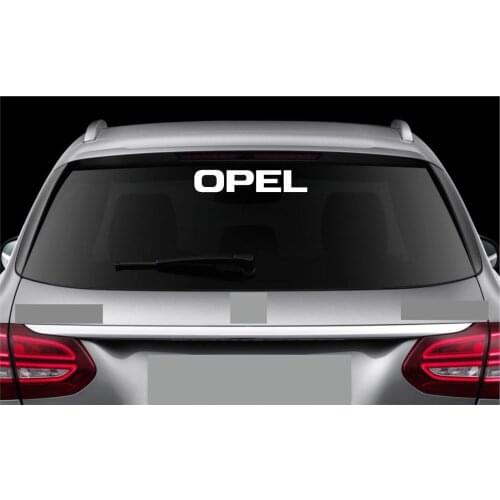 For Rear Window Sticker fits Opel Zafira Astra New Vinyl Decal Car Emblem Logo RW70