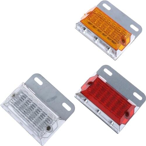 1pc Car LED Clearance Lights Side Marker Lamps for Automobiles Truck Trailer Caravan 24V
