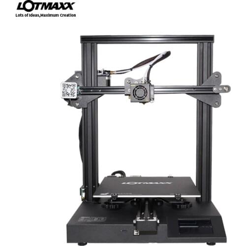 Lotmaxx SC-10 3D Printer 1min-Quick-Assemble Machine Kit With 8-Language-5.5Inch-Impresora-Touch-Screen 3D Printer For DIY Parts
