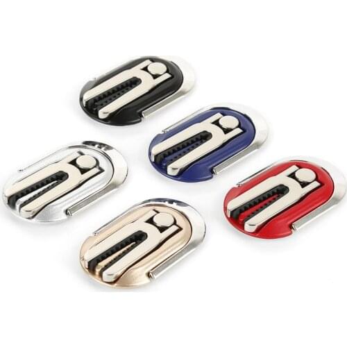 Mobile Phone Holder 360 Degree Car Air Vent Grip Mount Stand Rotation Magnetic Finger Ring Phone Holder Multipurpose Bracket