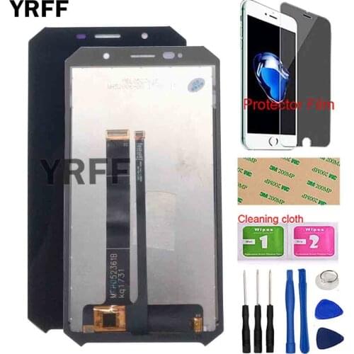 Mobile LCD Display For Doogee S60 LCD Display Touch Screen Digitizer Panel LCD Assembly Phone Tools Protector FIlm