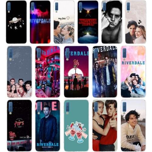 81A American TV Riverdale cell gift Soft Silicone Tpu Cover phone Case for Samsung Galaxy A6 Plus 2018 A7 2018 A9 star Lite Case