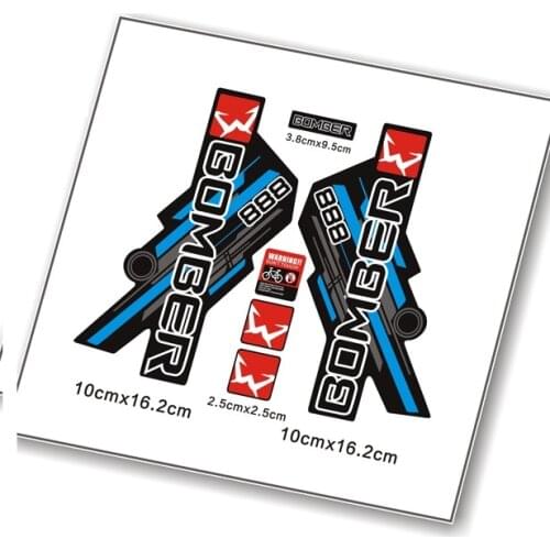 Marzocchi888 Fork Stickers for MTB Mountain Bike Bicycle Cycing Marzocchi 888 Decals