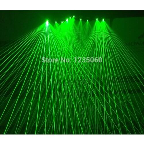 2 in 1 New High quality green laser gloves nightclub bar party dance singer dance props DJ mechanical gloves LED light