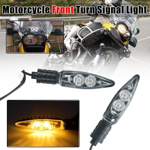 Motorcycle Front LED Turn Signal Indicator Lights For BMW G310R/GS R1200GS R1250 adventure K1200R S1000XR R nine T K1300S F800ST